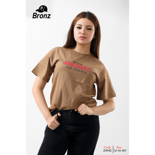 Girls' T-shirt _ Mickey 24142 - Image 3